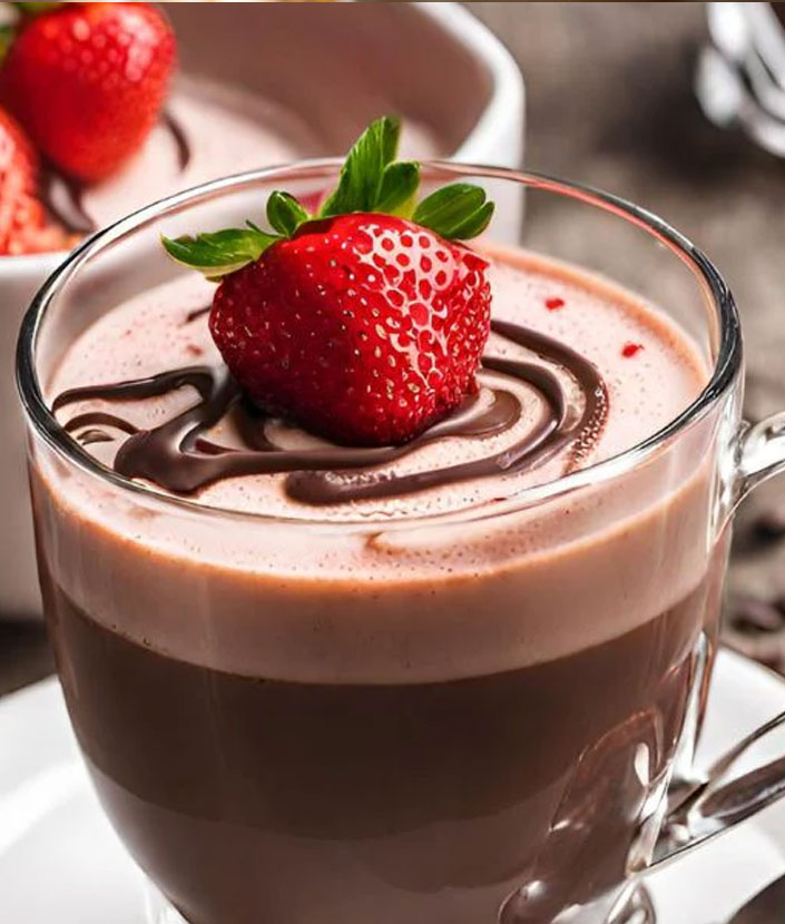 Hot Chocolate Strawberry-image
